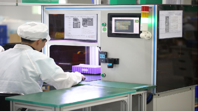 Shenzhen Yima Power Supply Co., Ltd. productielijn van de fabrikant